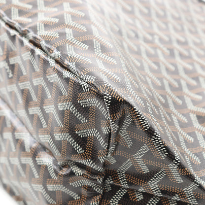 サンルイPM ハンドバッグ トートバッグ コーティングキャンバス レザー ブラック マルチカラー ゴヤール バッグ GOYARD