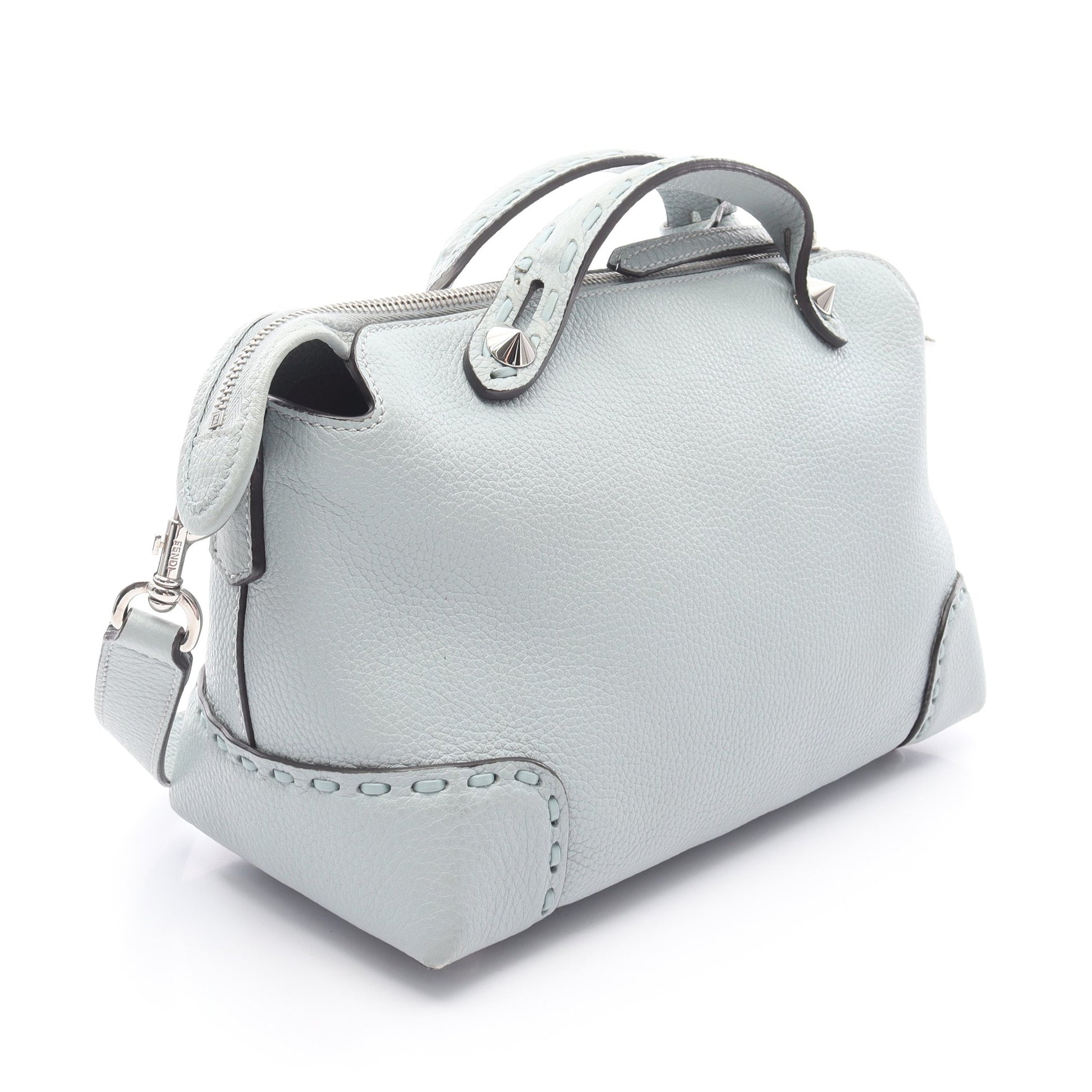 BY THE WAY MEDIUM バイザウェイ ミディアム ハンドバッグ レザー ライトブルー 2WAY フェンディ バッグ FENDI