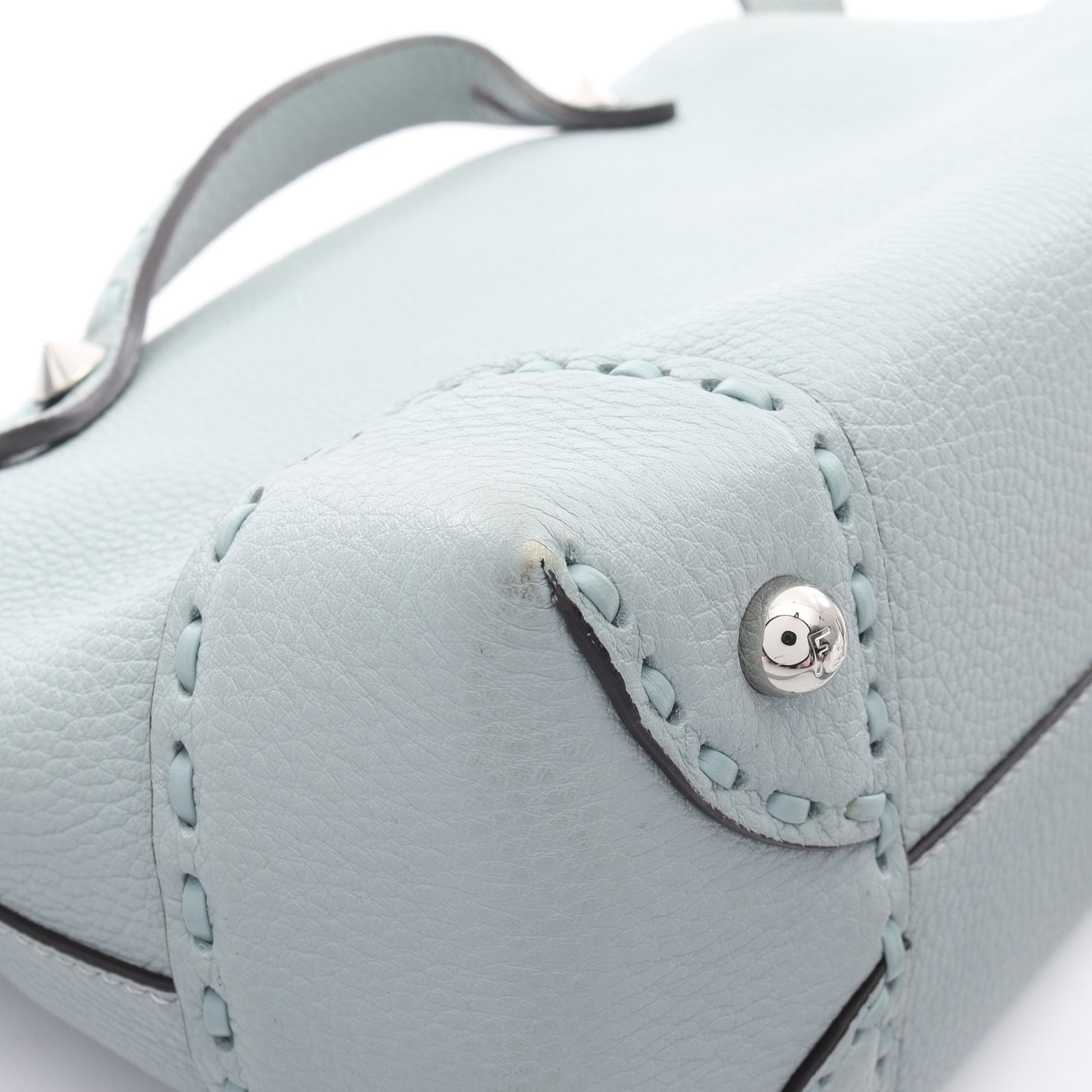 BY THE WAY MEDIUM バイザウェイ ミディアム ハンドバッグ レザー ライトブルー 2WAY フェンディ バッグ FENDI