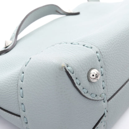 BY THE WAY MEDIUM バイザウェイ ミディアム ハンドバッグ レザー ライトブルー 2WAY フェンディ バッグ FENDI