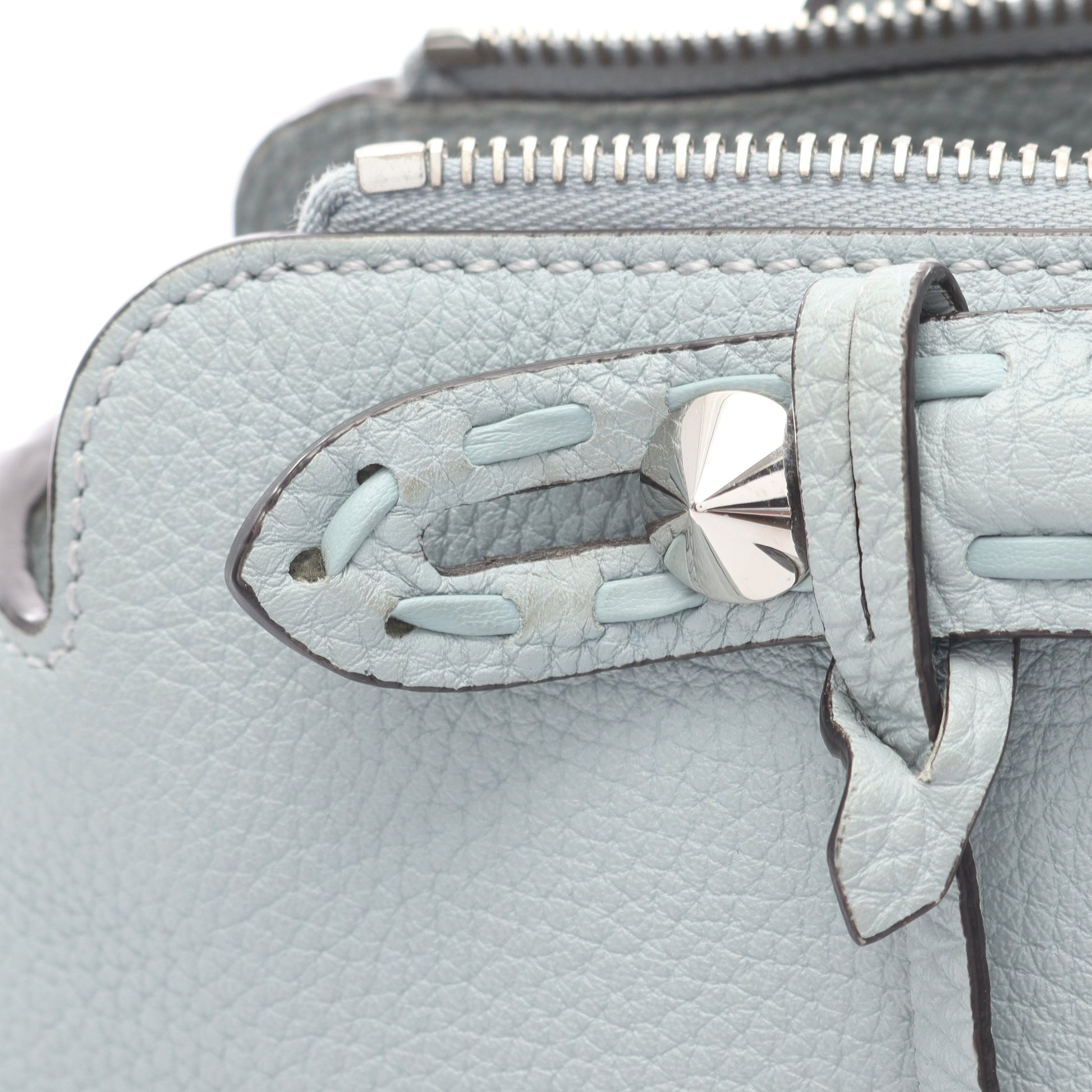 BY THE WAY MEDIUM バイザウェイ ミディアム ハンドバッグ レザー ライトブルー 2WAY フェンディ バッグ FENDI