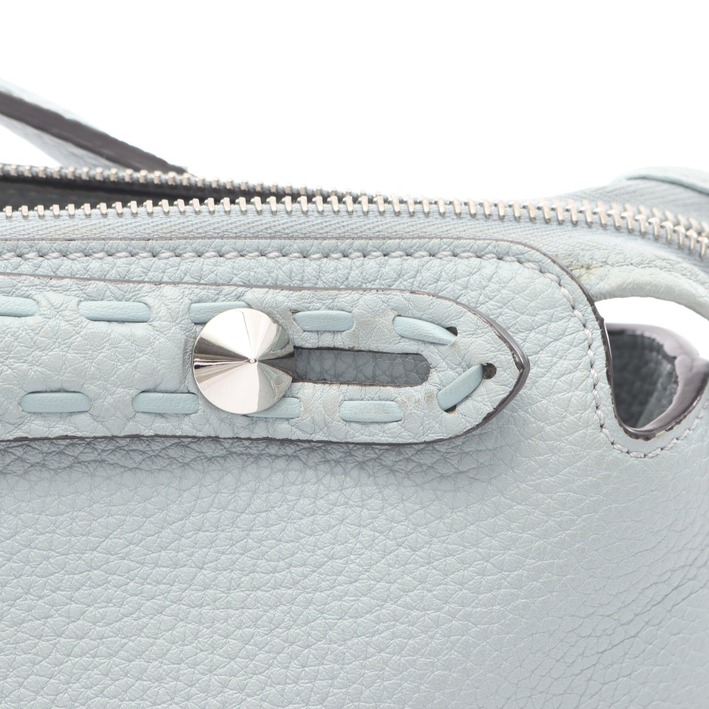 BY THE WAY MEDIUM バイザウェイ ミディアム ハンドバッグ レザー ライトブルー 2WAY フェンディ バッグ FENDI