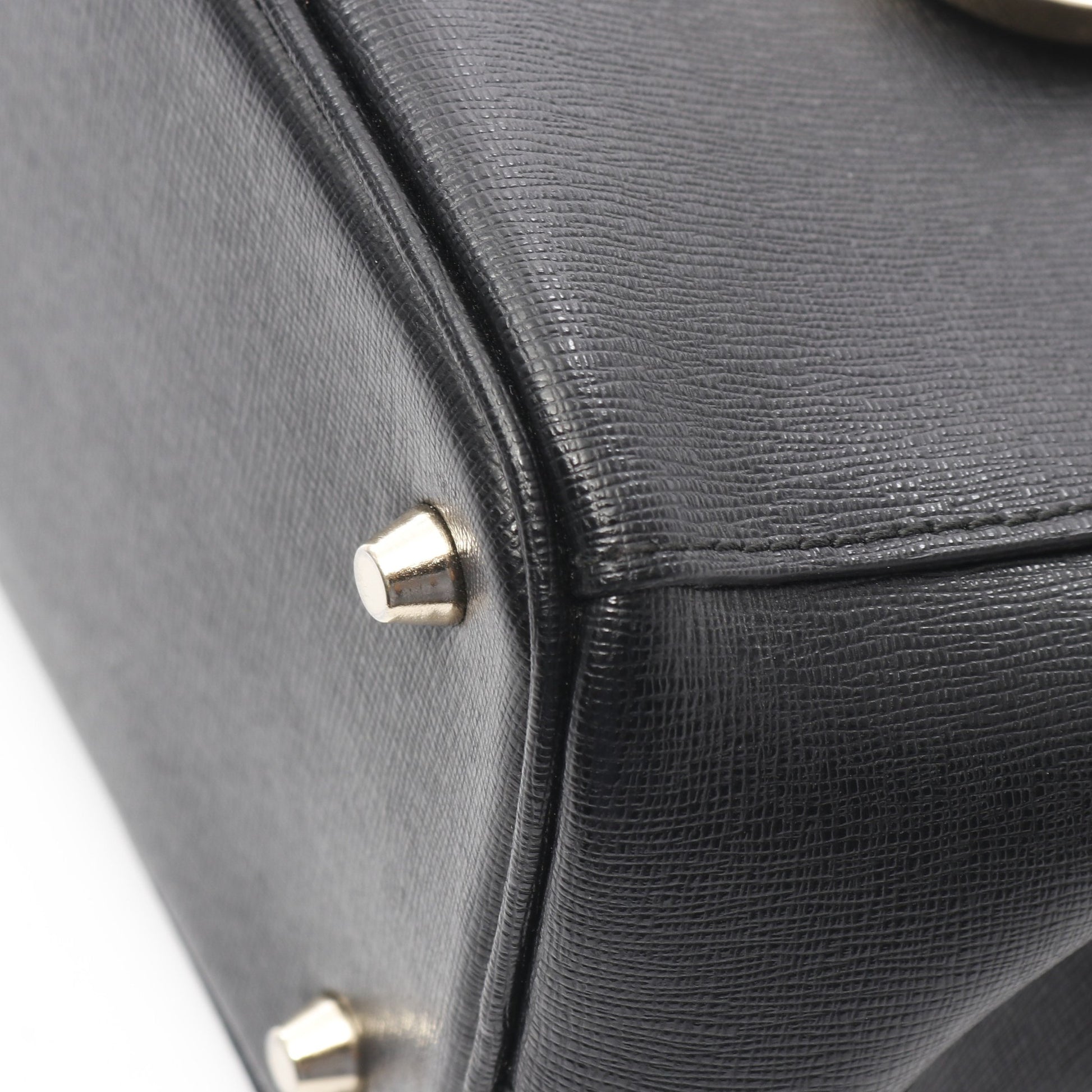 リンダ ミニトート ハンドバッグ レザー ブラック 2WAY フルラ バッグ FURLA