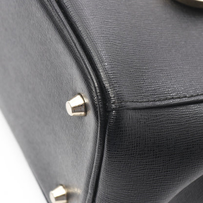 リンダ ミニトート ハンドバッグ レザー ブラック 2WAY フルラ バッグ FURLA