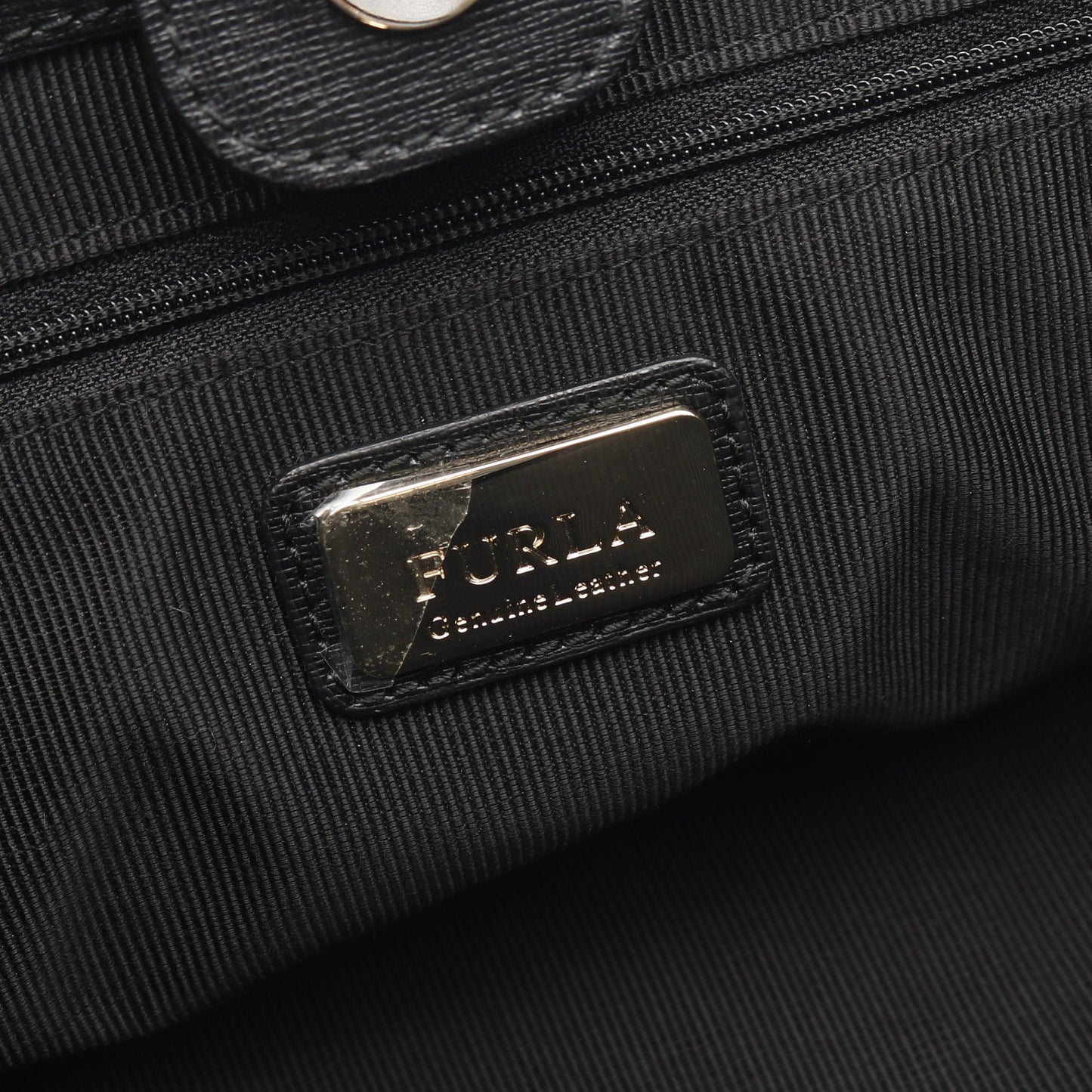 リンダ ミニトート ハンドバッグ レザー ブラック 2WAY フルラ バッグ FURLA
