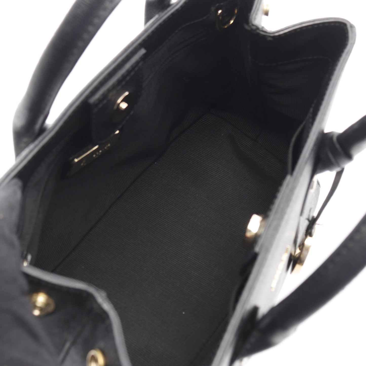 リンダ ミニトート ハンドバッグ レザー ブラック 2WAY フルラ バッグ FURLA
