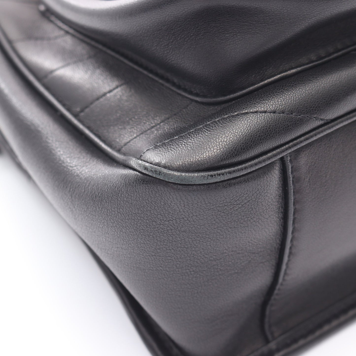 NIKI ニキ ミディアム チェーンショルダーバッグ レザー ブラック サンローラン バッグ Saint Laurent