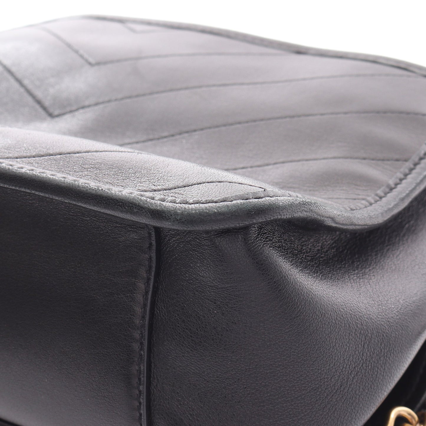 NIKI ニキ ミディアム チェーンショルダーバッグ レザー ブラック サンローラン バッグ Saint Laurent