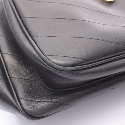NIKI ニキ ミディアム チェーンショルダーバッグ レザー ブラック サンローラン バッグ Saint Laurent