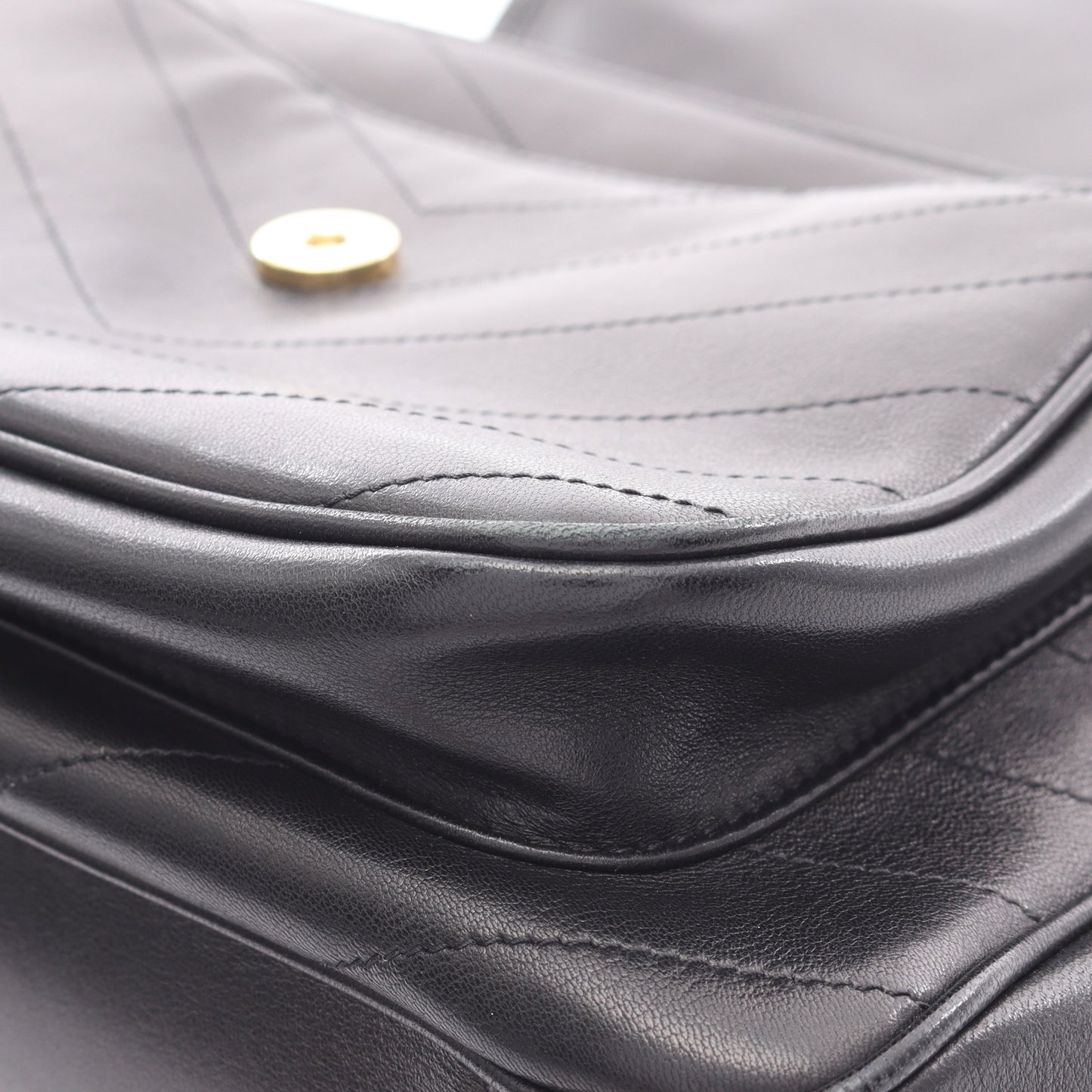 NIKI ニキ ミディアム チェーンショルダーバッグ レザー ブラック サンローラン バッグ Saint Laurent