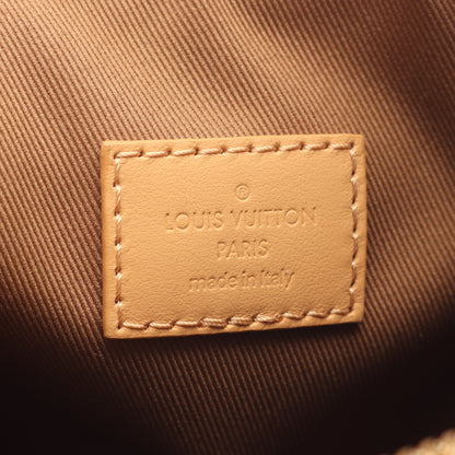 ホーボーカーゴ モノグラム ショルダーバッグ PVC レザー スエード ベージュ ブラウン ルイヴィトン バッグ LOUIS VUITTON