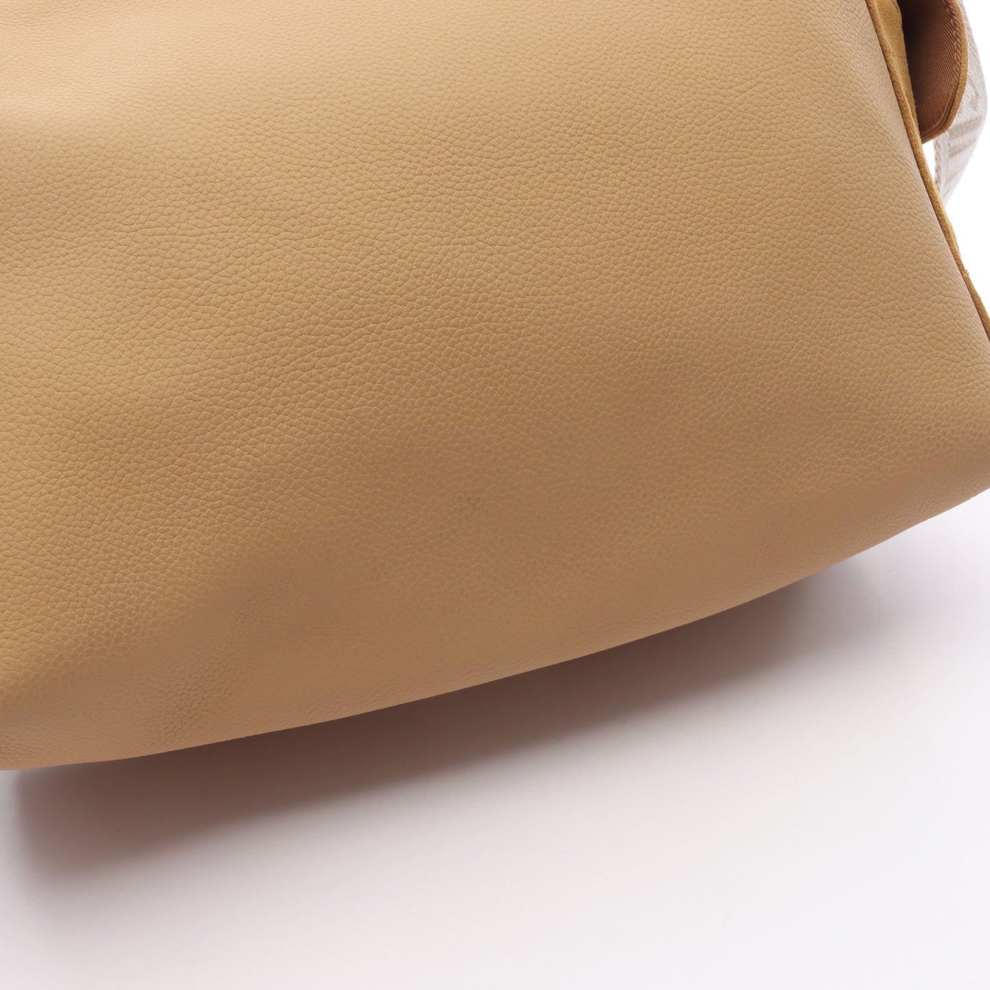 ホーボーカーゴ モノグラム ショルダーバッグ PVC レザー スエード ベージュ ブラウン ルイヴィトン バッグ LOUIS VUITTON