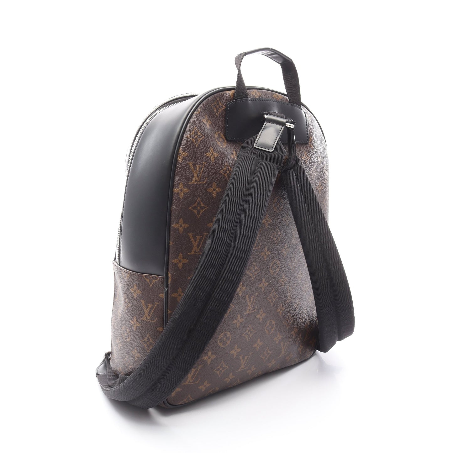 ジョッシュ モノグラムマカサー バックパック リュックサック PVC レザー ブラウン ブラック ルイヴィトン バッグ LOUIS VUITTON