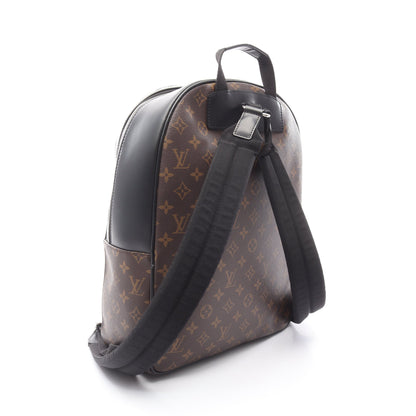ジョッシュ モノグラムマカサー バックパック リュックサック PVC レザー ブラウン ブラック ルイヴィトン バッグ LOUIS VUITTON