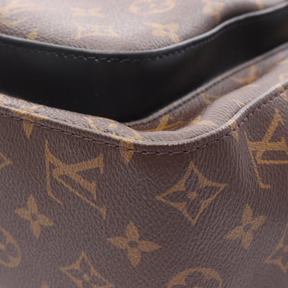 ジョッシュ モノグラムマカサー バックパック リュックサック PVC レザー ブラウン ブラック ルイヴィトン バッグ LOUIS VUITTON