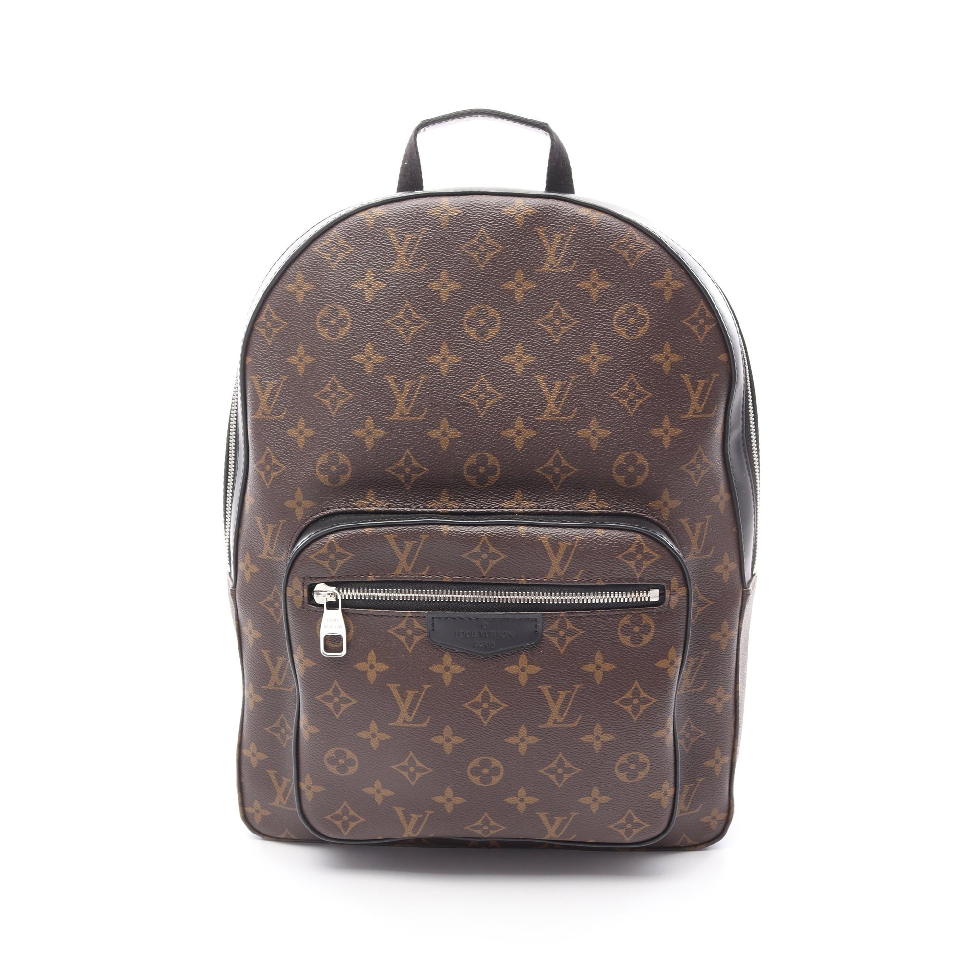 ジョッシュ モノグラムマカサー バックパック リュックサック PVC レザー ブラウン ブラック ルイヴィトン バッグ LOUIS VUITTON