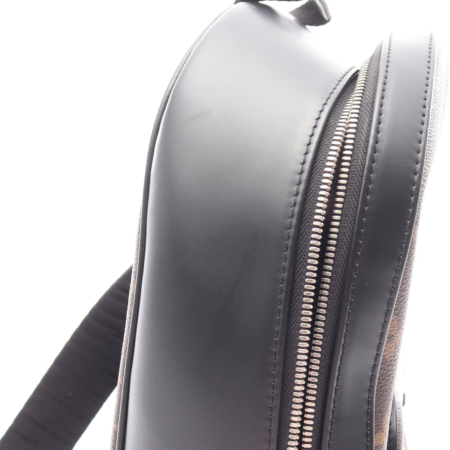 ジョッシュ モノグラムマカサー バックパック リュックサック PVC レザー ブラウン ブラック ルイヴィトン バッグ LOUIS VUITTON