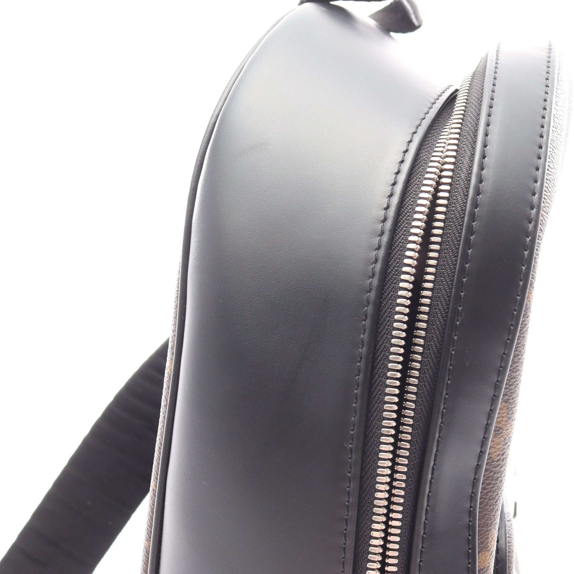 ジョッシュ モノグラムマカサー バックパック リュックサック PVC レザー ブラウン ブラック ルイヴィトン バッグ LOUIS VUITTON