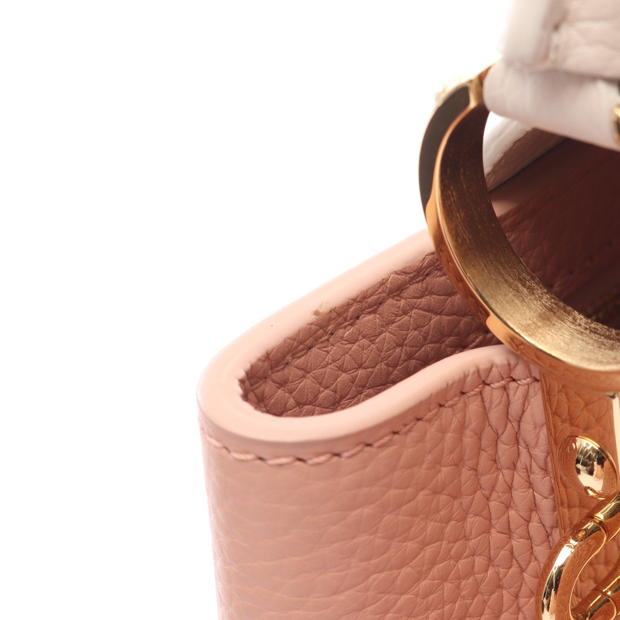 ルイ ヴィトン LOUIS VUITTON ショルダーバッグ ハンドバッグ カプシーヌMM レザー ピンクベージュ レディース 送料無料【中古】 z6492 LOUIS VUITTON（ルイ・ヴィトン） ルイ ヴィトン ショルダーバッグ