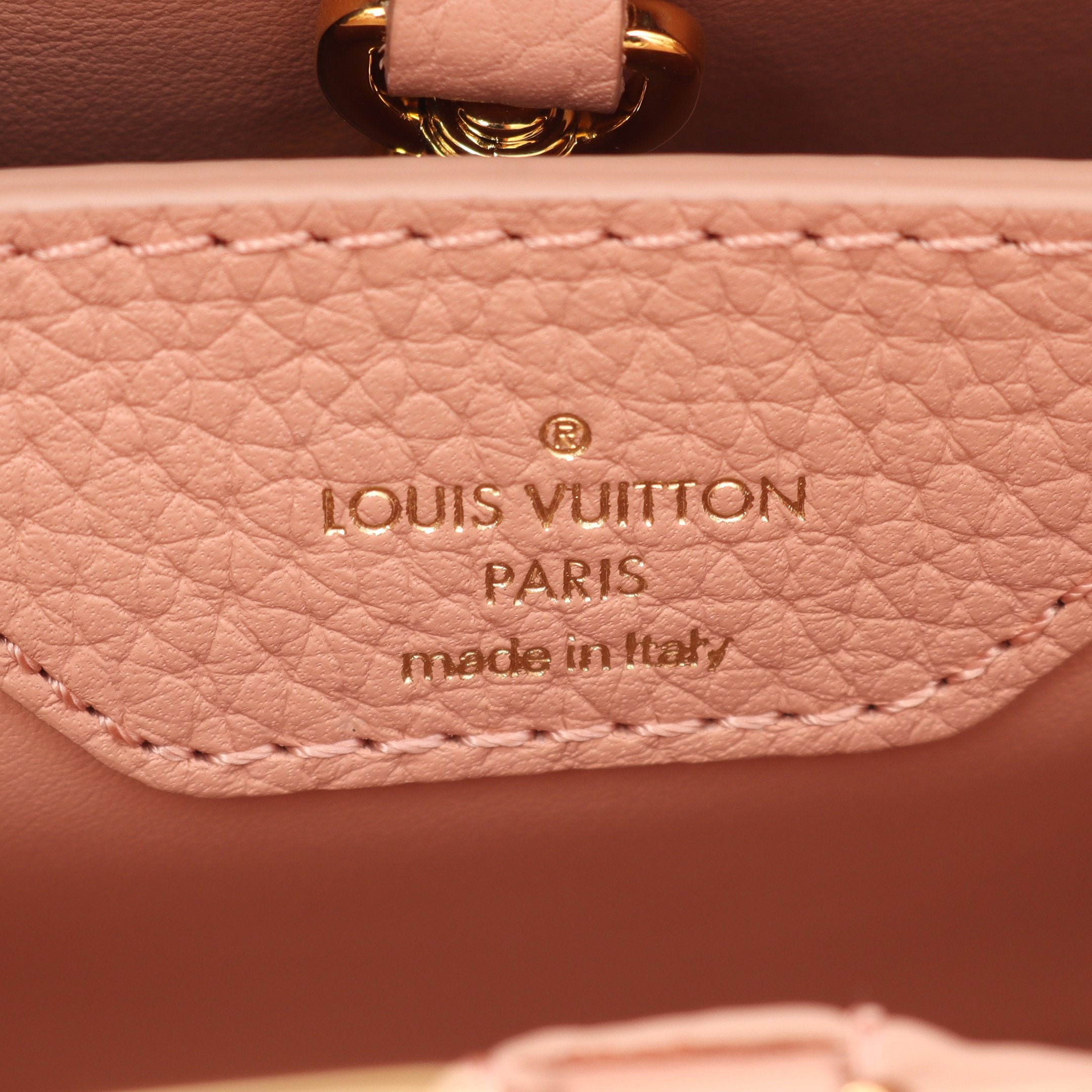 ルイ ヴィトン LOUIS VUITTON ショルダーバッグ ハンドバッグ カプシーヌMM レザー ピンクベージュ レディース 送料無料【中古】 z6492 中古・古着通販】LOUIS VUITTON (ルイ ヴィトン) カプシーヌ MM ピンク