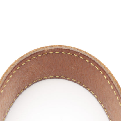 クロワッサンMM モノグラム ショルダーバッグ PVC レザー ブラウン ルイヴィトン バッグ LOUIS VUITTON