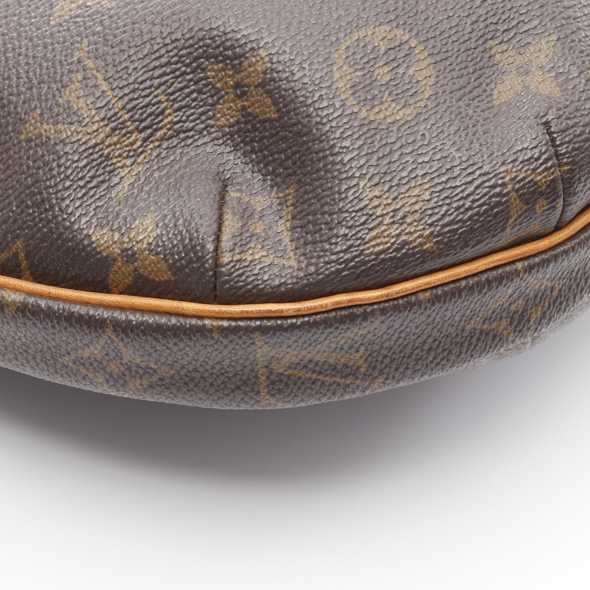 クロワッサンMM モノグラム ショルダーバッグ PVC レザー ブラウン ルイヴィトン バッグ LOUIS VUITTON
