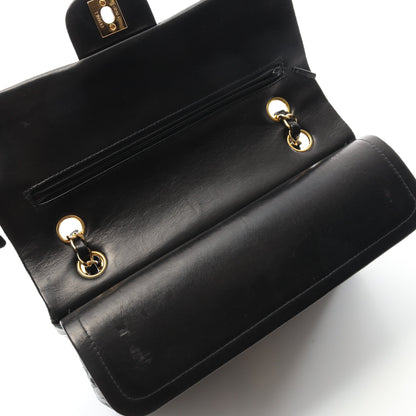 マトラッセ Wフラップ Wチェーンショルダーバッグ ラムスキン ブラック ゴールド金具 シャネル バッグ CHANEL