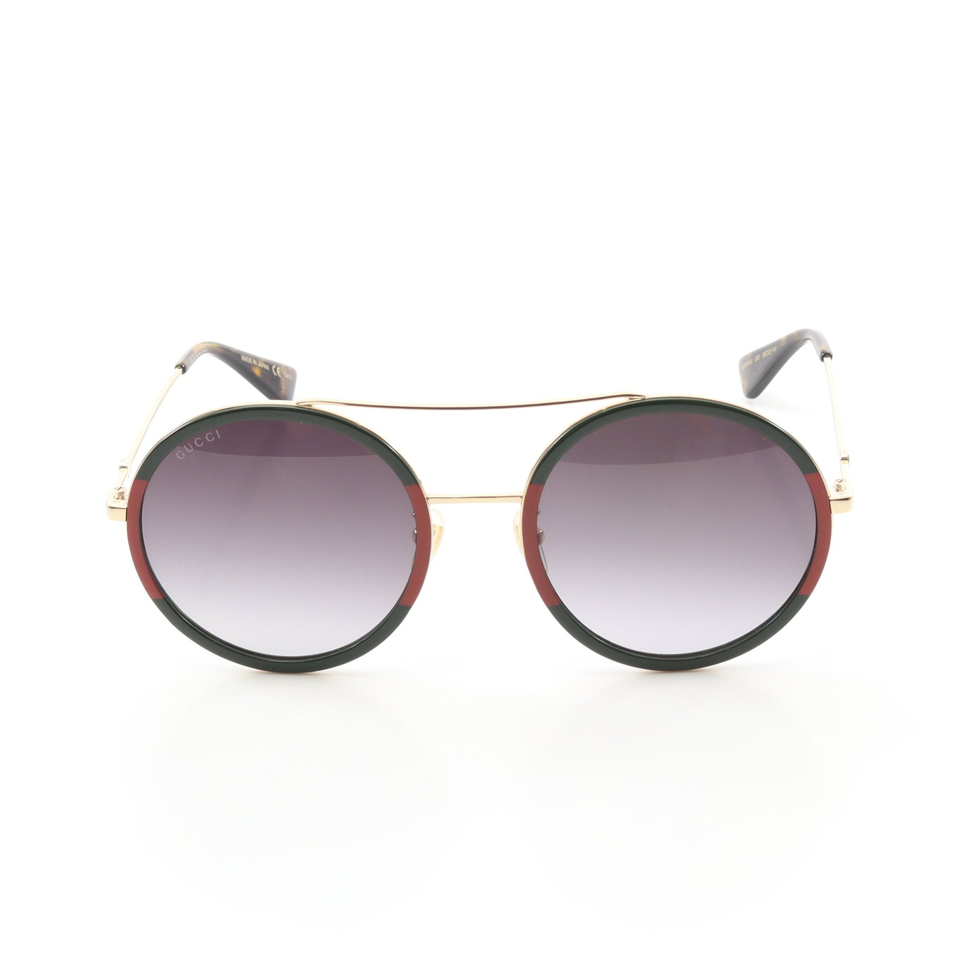 ラウンド サングラス GP ゴールド グリーン レッド グッチ 財布・小物 GUCCI