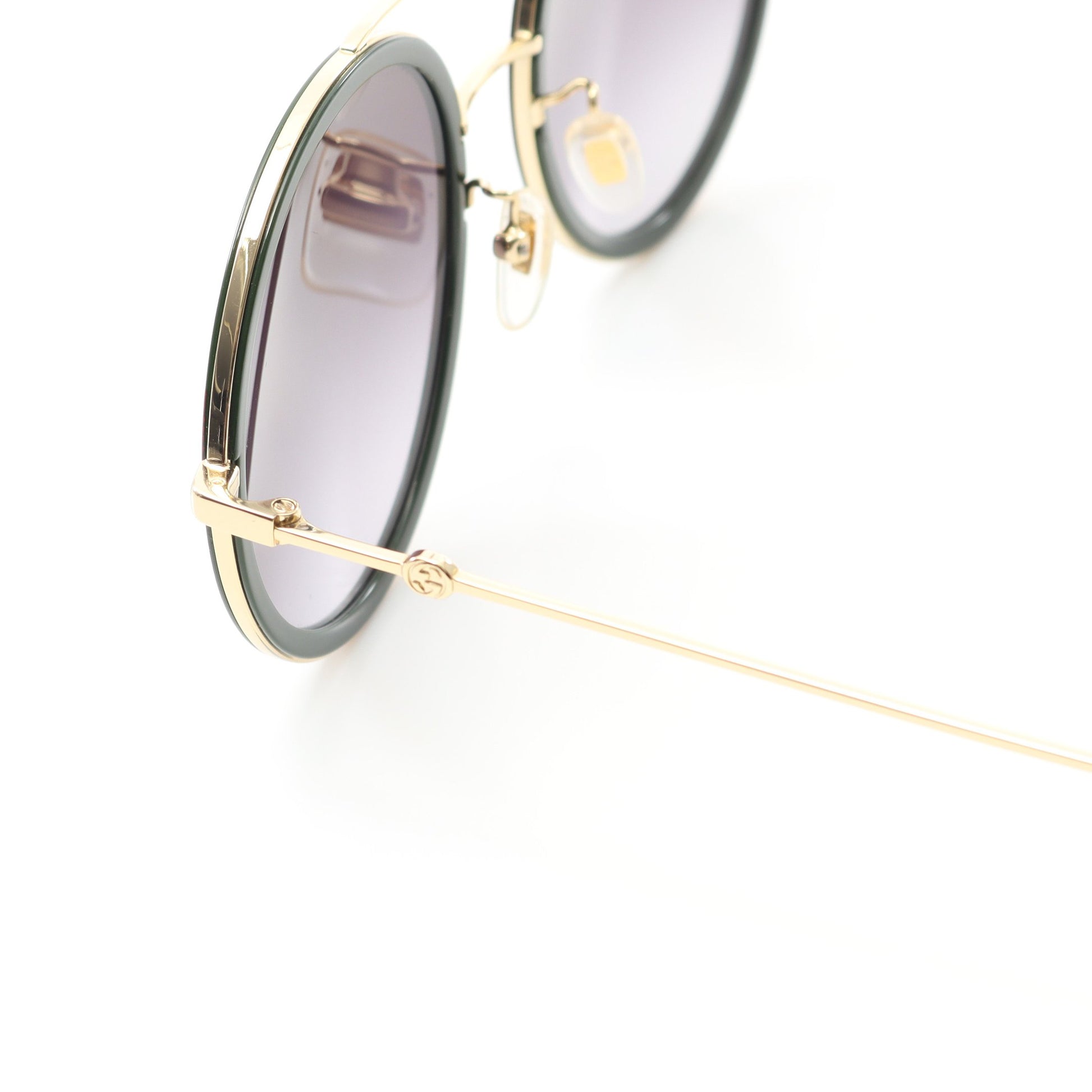 ラウンド サングラス GP ゴールド グリーン レッド グッチ 財布・小物 GUCCI