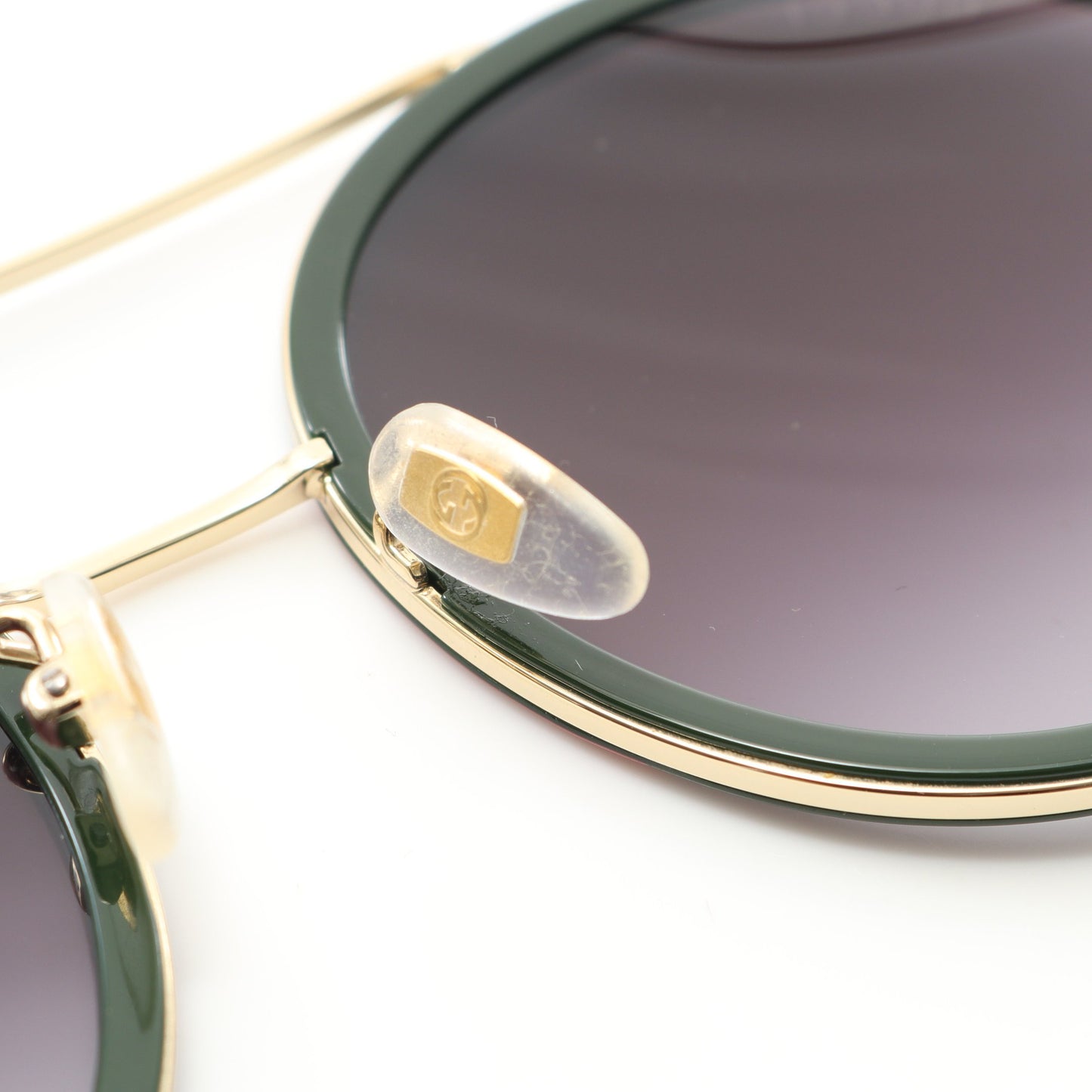 ラウンド サングラス GP ゴールド グリーン レッド グッチ 財布・小物 GUCCI