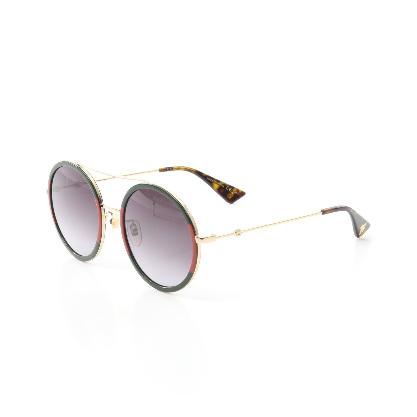 ラウンド サングラス GP ゴールド グリーン レッド グッチ 財布・小物 GUCCI