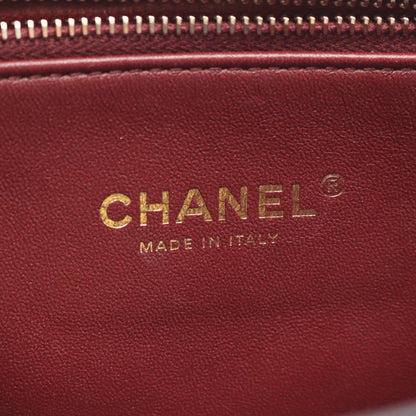 マトラッセ チェーンショルダーバッグ ラムスキン ブラック ゴールド金具 シャネル バッグ CHANEL
