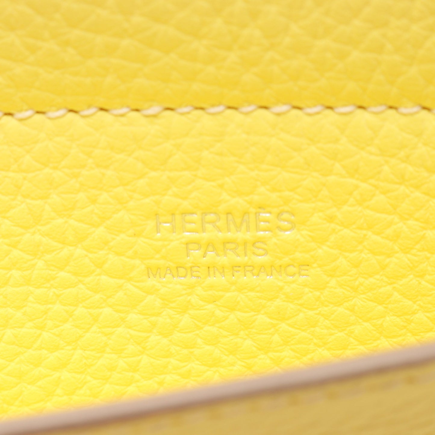 カバセリエ31 スフレ ショルダーバッグ トートバッグ トリヨンクレマンス ライトイエロー W刻印 エルメス バッグ HERMES