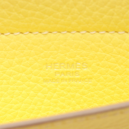 カバセリエ31 スフレ ショルダーバッグ トートバッグ トリヨンクレマンス ライトイエロー W刻印 エルメス バッグ HERMES