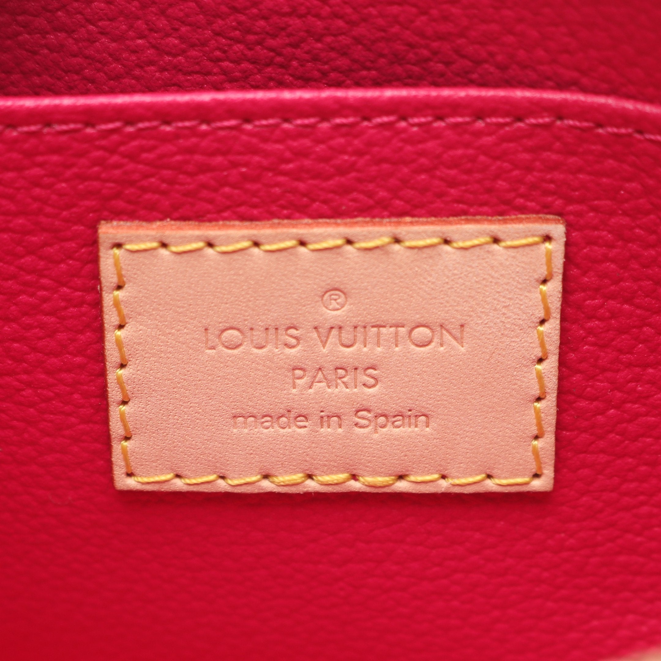 ポシェット コスメティック イカットフラワー ヴェルニ ローズ