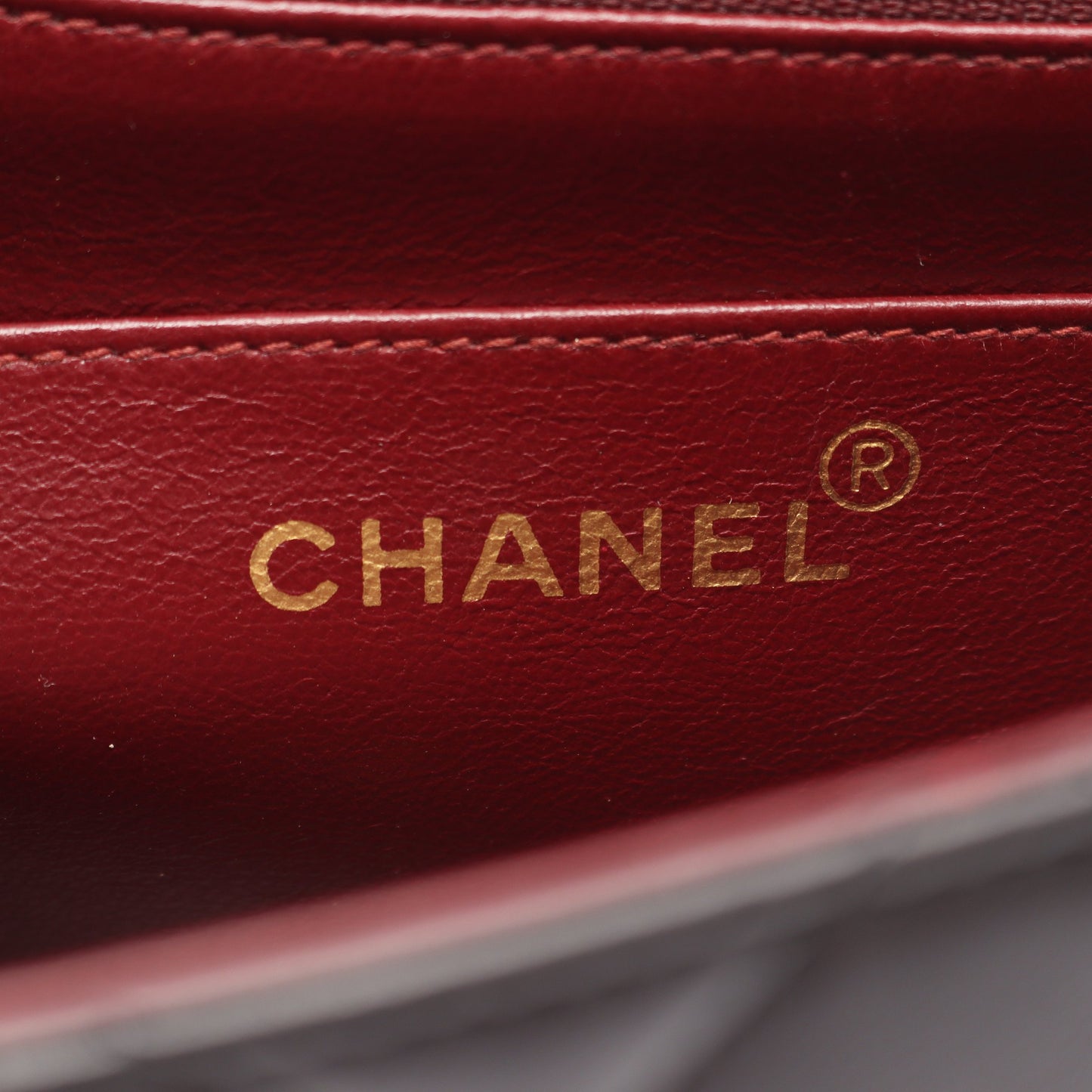 マトラッセ ダイアナフラップ チェーンショルダーバッグ ラムスキン ブラック ゴールド金具 シャネル バッグ CHANEL