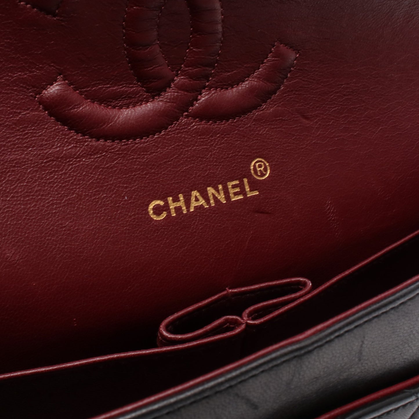 マトラッセ Wフラップ Wチェーンショルダーバッグ ラムスキン ブラック ゴールド金具 シャネル バッグ CHANEL
