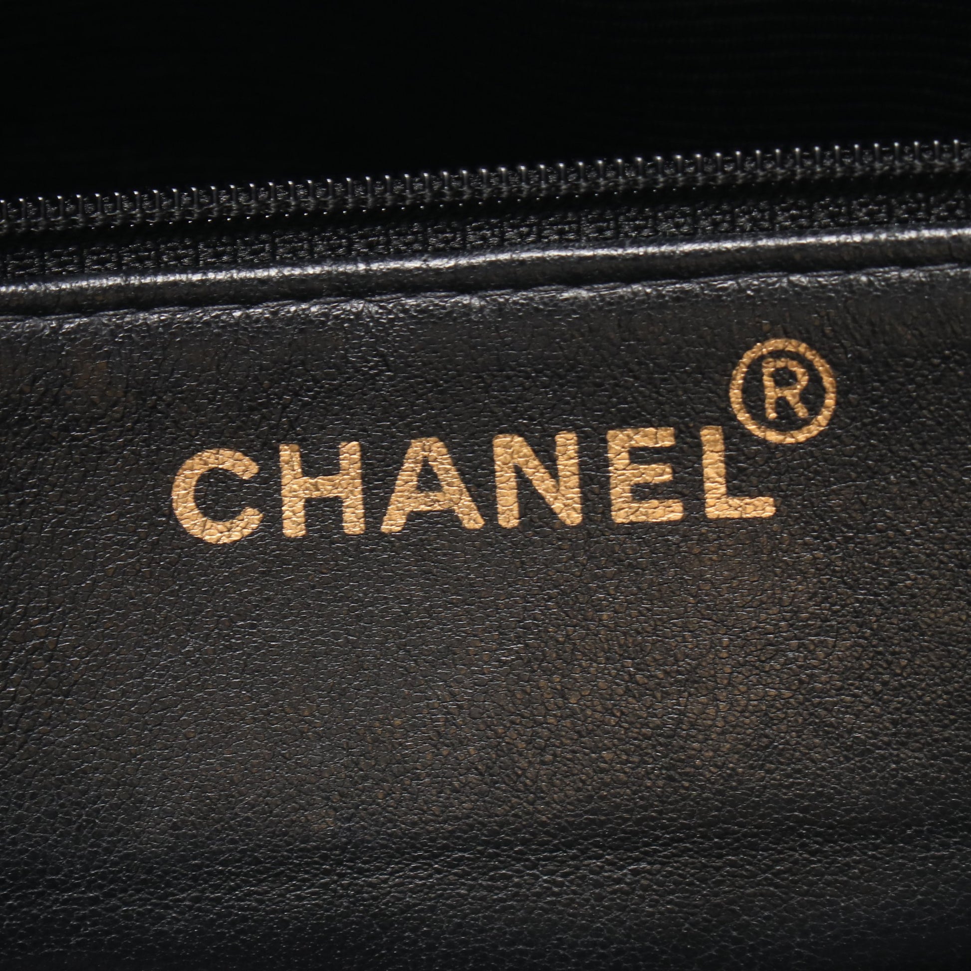 デカココマーク マトラッセ ハンドバッグ トートバッグ ラムスキン ブラック ゴールド金具 シャネル バッグ CHANEL