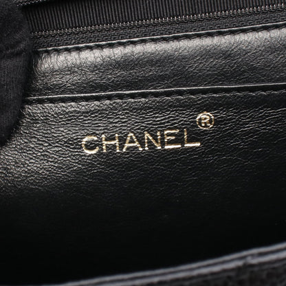 マトラッセ ハンドバッグ キャビアスキン ブラック ゴールド金具 シャネル バッグ CHANEL