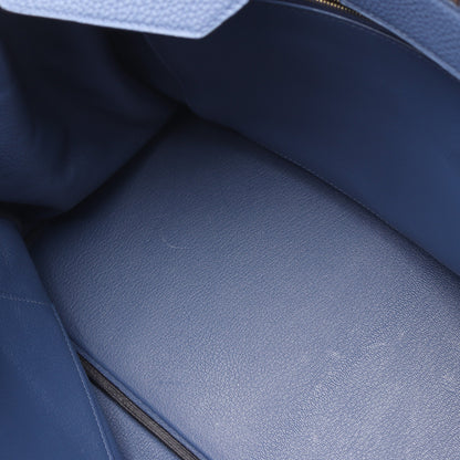 バーキン40 ハンドバッグ トゴ ブルー ゴールド金具 C刻印 エルメス バッグ HERMES