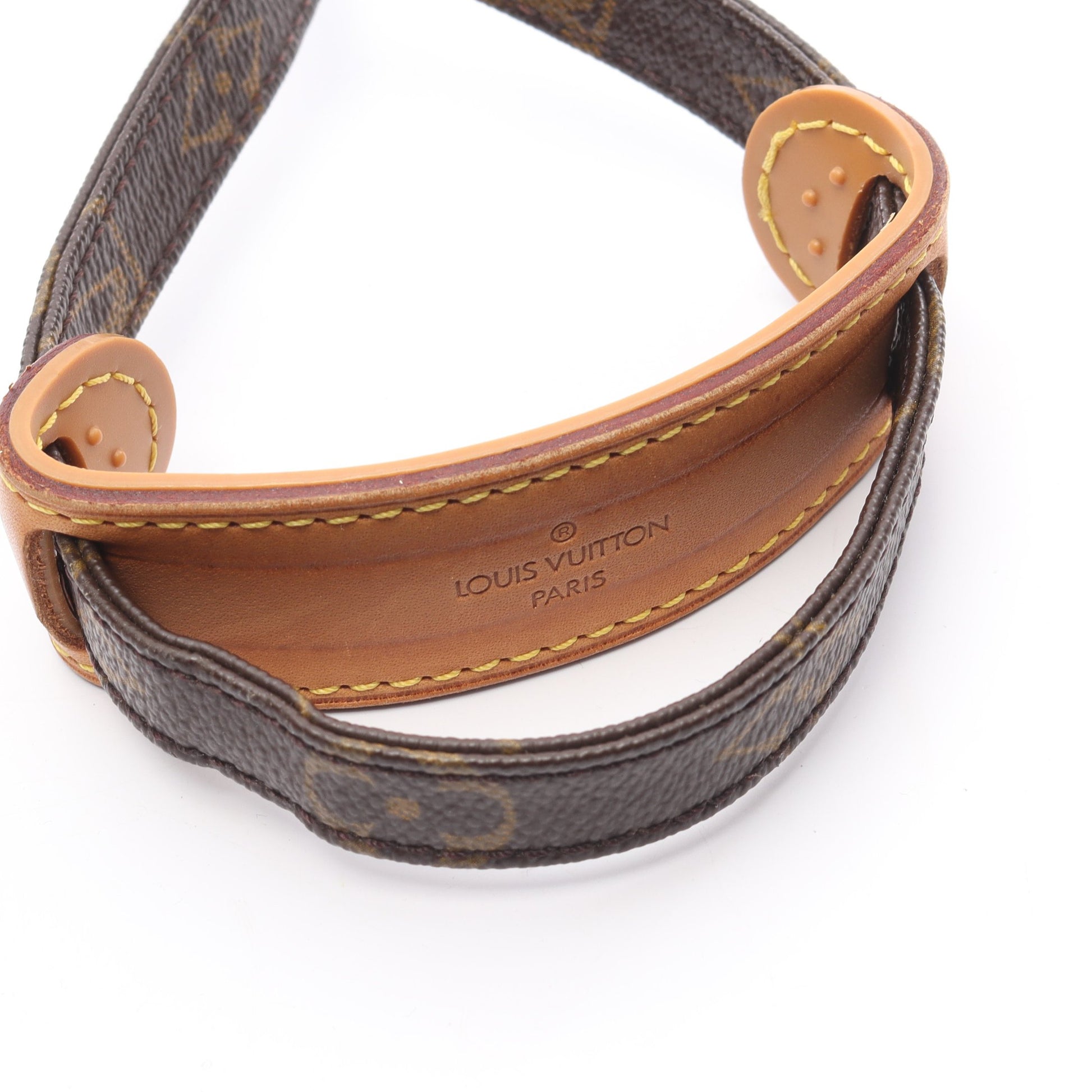 アマゾン モノグラム ショルダーバッグ PVC レザー ブラウン ルイヴィトン バッグ LOUIS VUITTON
