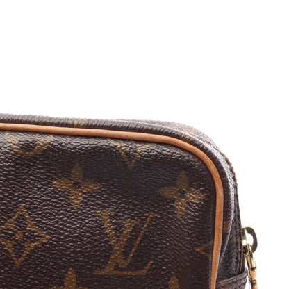 アマゾン モノグラム ショルダーバッグ PVC レザー ブラウン ルイヴィトン バッグ LOUIS VUITTON
