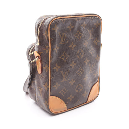 アマゾン モノグラム ショルダーバッグ PVC レザー ブラウン ルイヴィトン バッグ LOUIS VUITTON