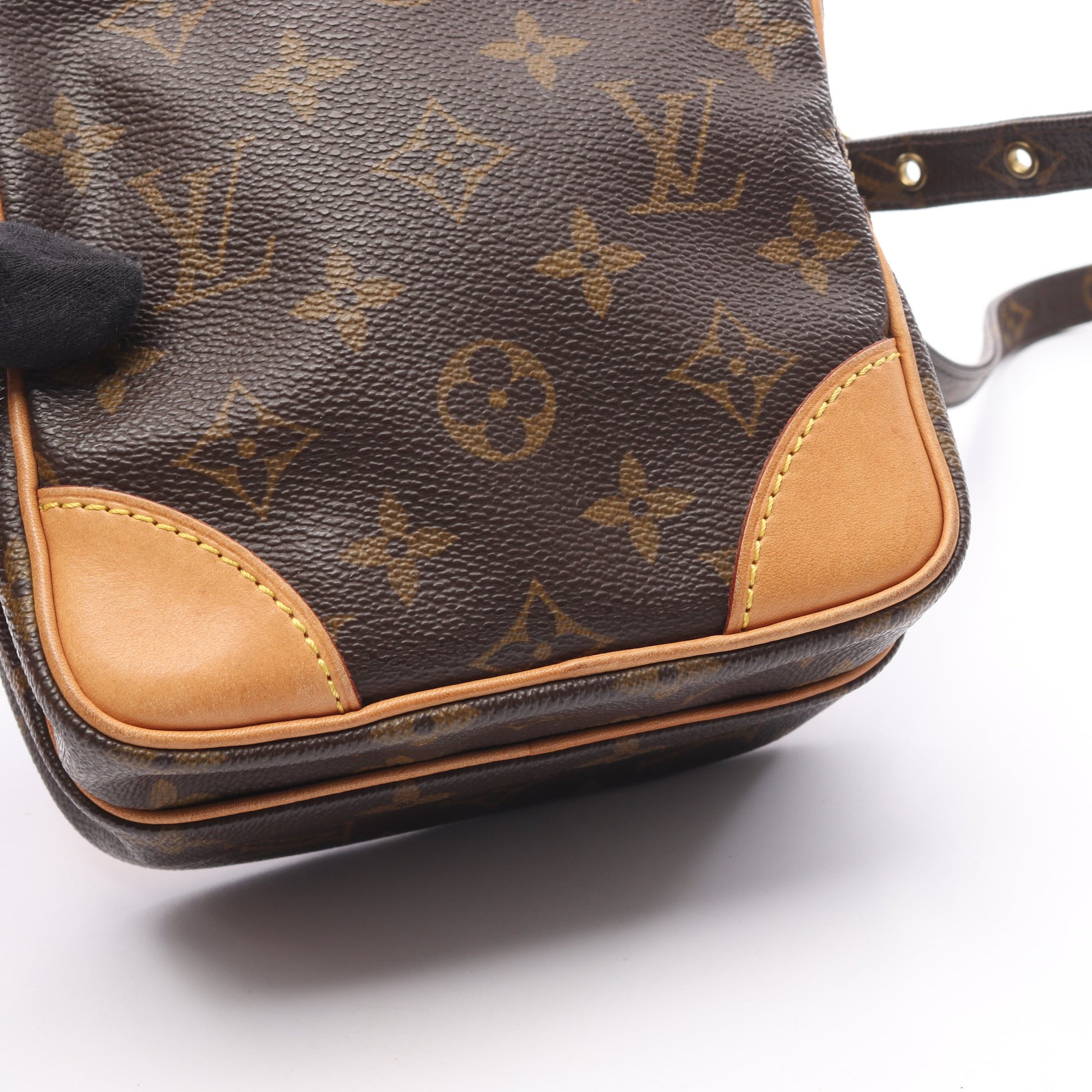 アマゾン モノグラム ショルダーバッグ PVC レザー ブラウン ルイヴィトン バッグ LOUIS VUITTON