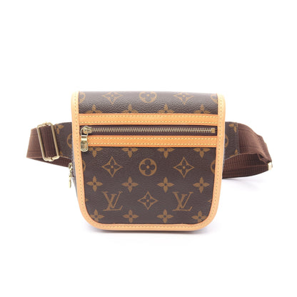バムバッグ ボスフォール モノグラム ボディバッグ ウエストバッグ PVC レザー ブラウン ルイヴィトン バッグ LOUIS VUITTON