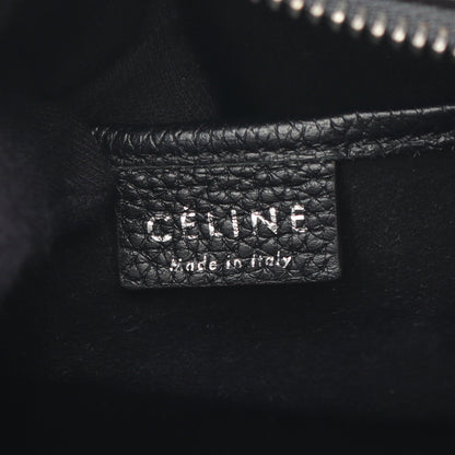 ラゲージ ナノショッパー ハンドバッグ レザー ブラック 2WAY セリーヌ バッグ CELINE