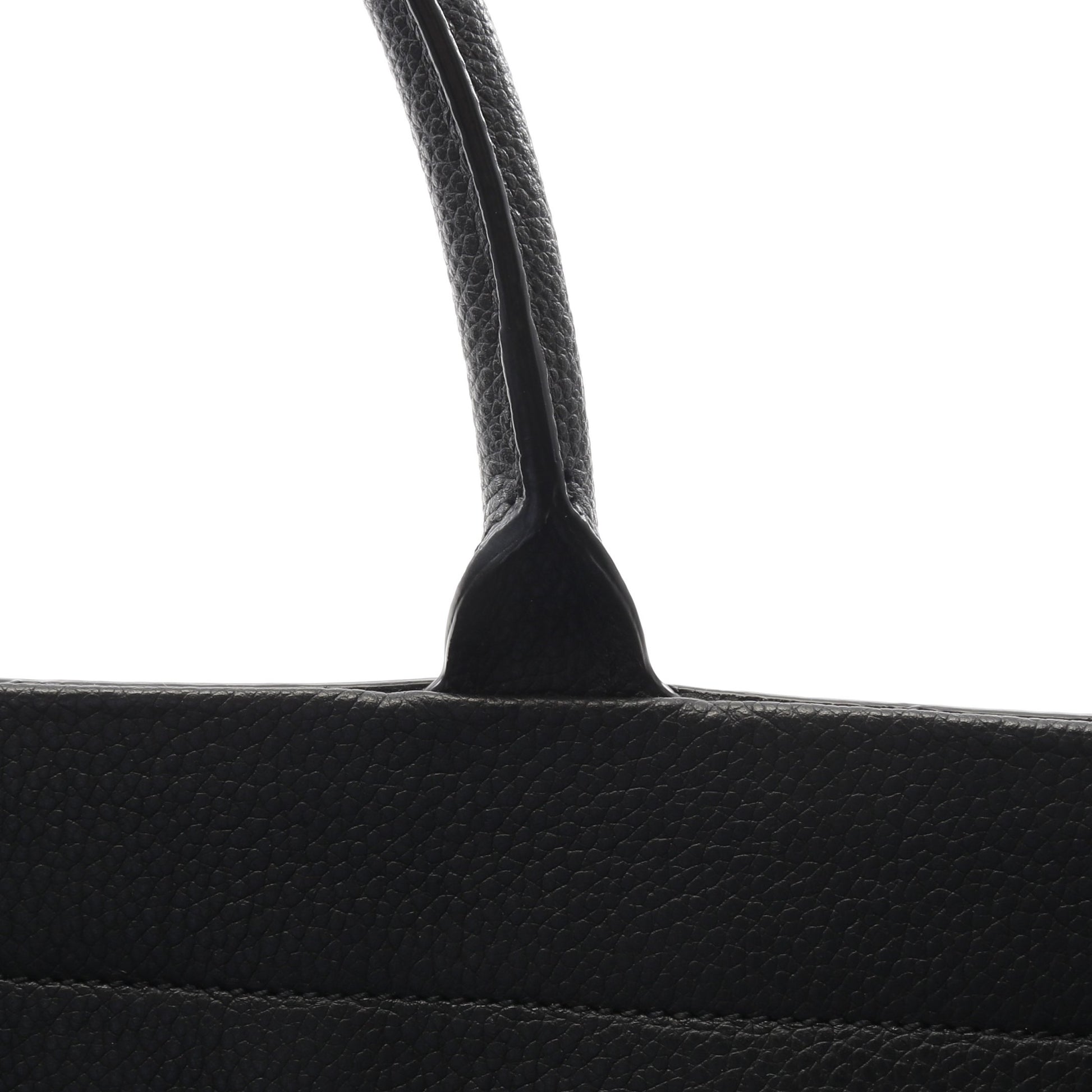 カバ リヴゴーシュ ハンドバッグ レザー ブラック 2WAY サンローランパリ バッグ SAINT LAURENT PARIS