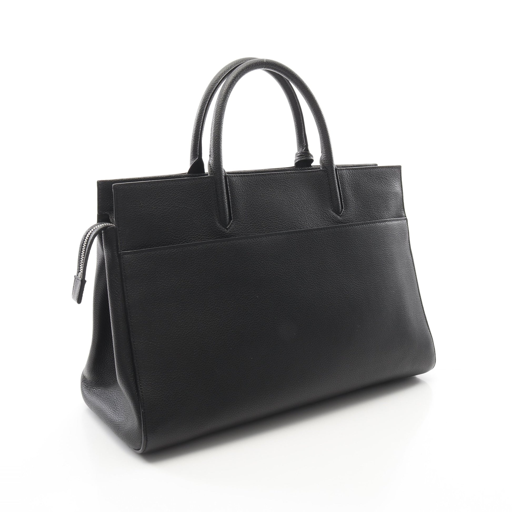 カバ リヴゴーシュ ハンドバッグ レザー ブラック 2WAY サンローランパリ バッグ SAINT LAURENT PARIS