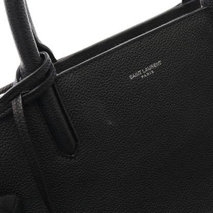 カバ リヴゴーシュ ハンドバッグ レザー ブラック 2WAY サンローランパリ バッグ SAINT LAURENT PARIS