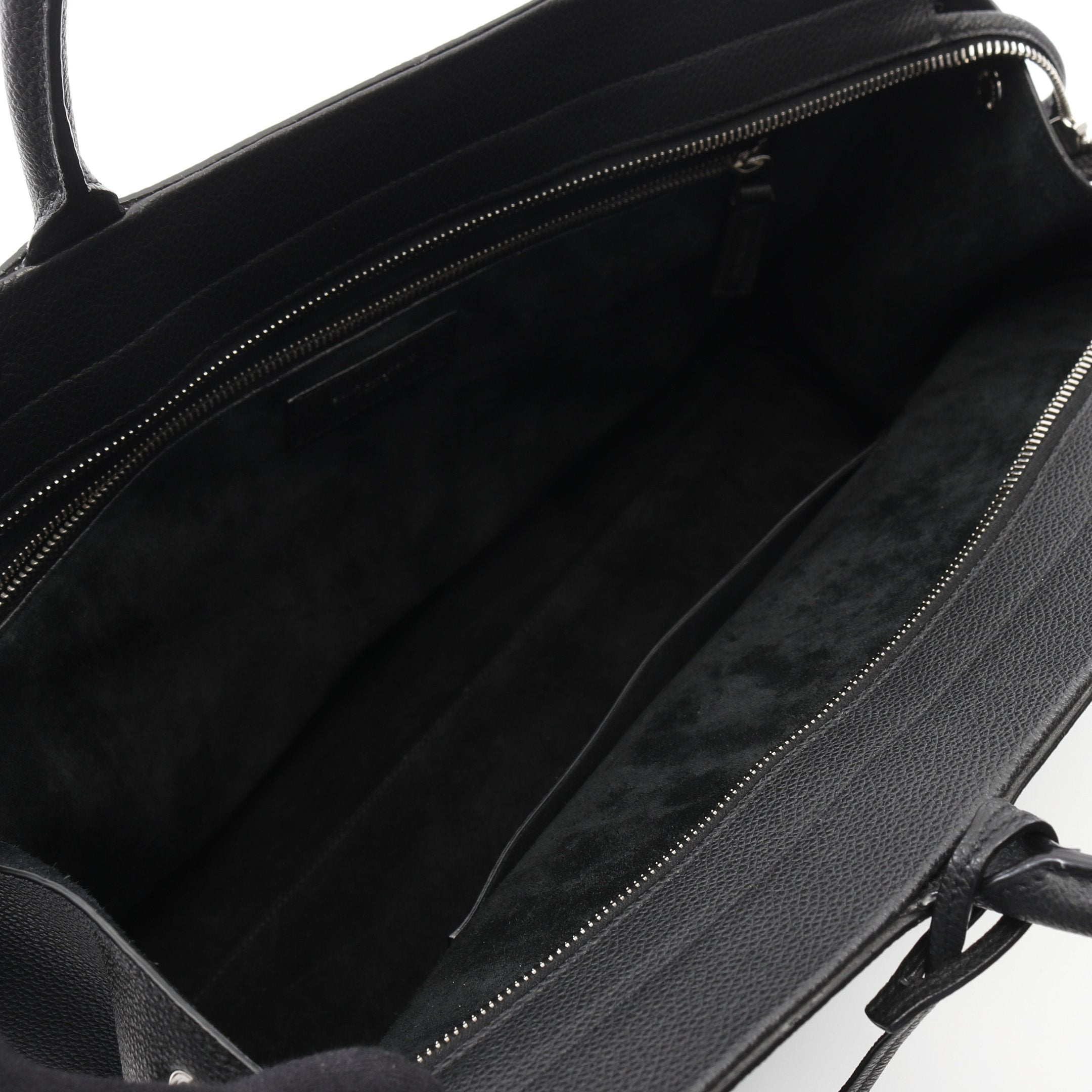 カバ リヴゴーシュ ハンドバッグ レザー ブラック 2WAY サンローラン